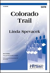 Colorado Trail SATB choral sheet music cover